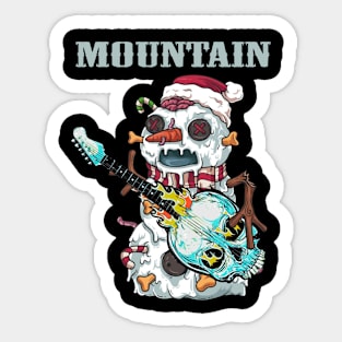 MOUNTAIN BAND XMAS Sticker